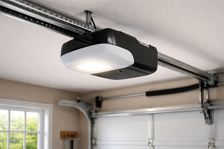 Smart garage door opener setup